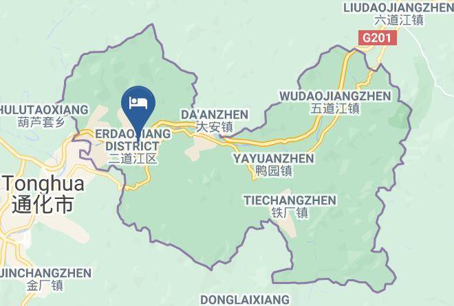 Tonghua - Chunfeng Hotel Maps