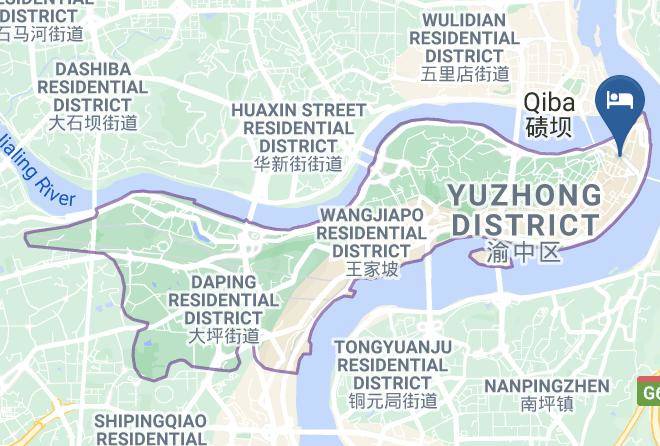 Yuzhong District - Chung King Maps