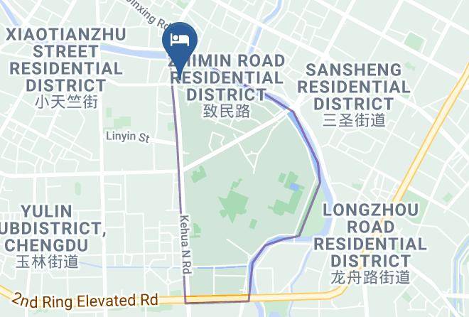 Chengdu - Chunyi Book Hotel Maps