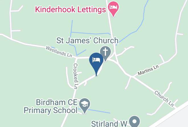 West Sussex - Church Lodge B&b Maps