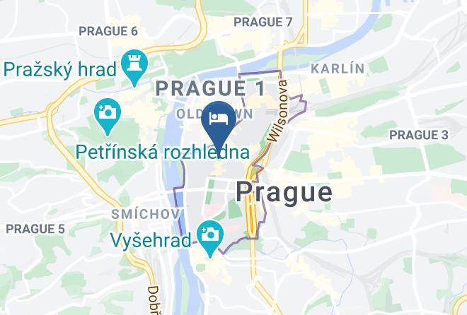 Prague - Church Pension Praha Husuv Dum Maps