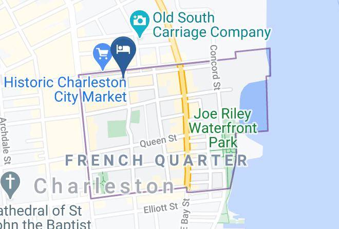 Charleston - Church Street Inn Ascend Hotel Collection Maps