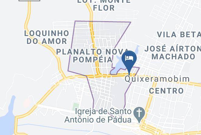 Quixeramobim - Churrascaria Tropical Maps