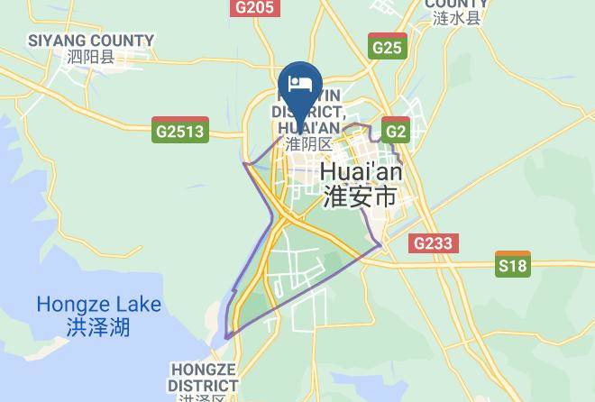 Huaian - Chutian Hotel Maps