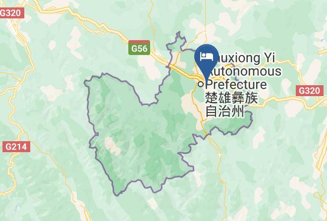 Chuxiong Green Hotel Map