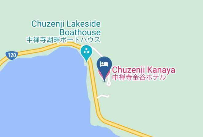 Nikko City - Chuzenji Kanaya Hotel Maps