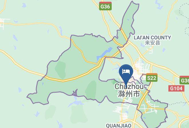 Chuzhou - Chuzhou Jinpeng Square Hotel Maps