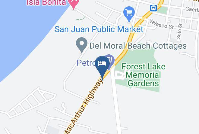 La Union - Ciabel Hotel And Fitness Center Maps