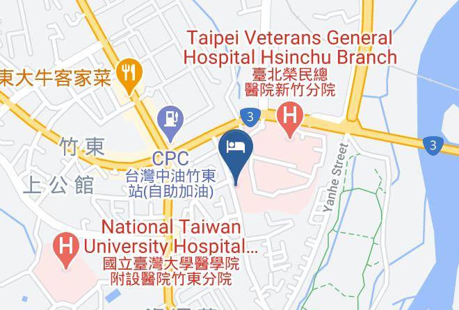 Hsinchunty - Cian Si Yaun Motel Maps