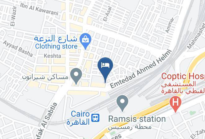 Cairo - Ciao Cairo Hotel Maps
