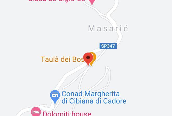 Belluno - Ciasa De Simon Maps