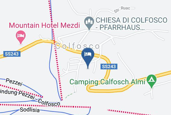 Bolzano - Ciasa Dorigo Maps