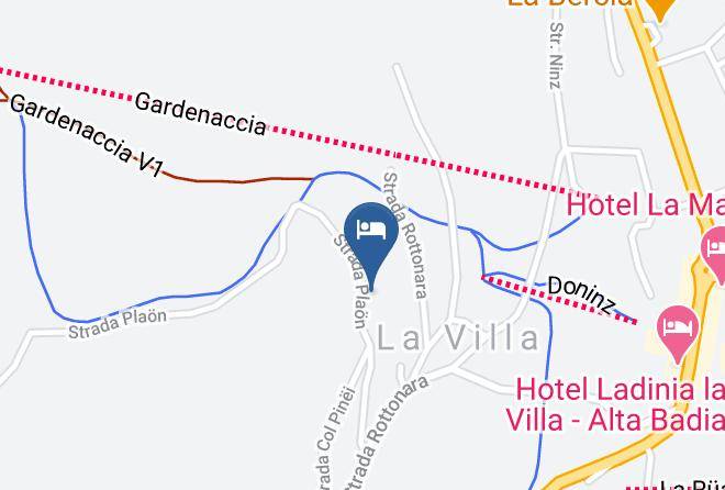 Bolzano - Ciasa Montanara Maps