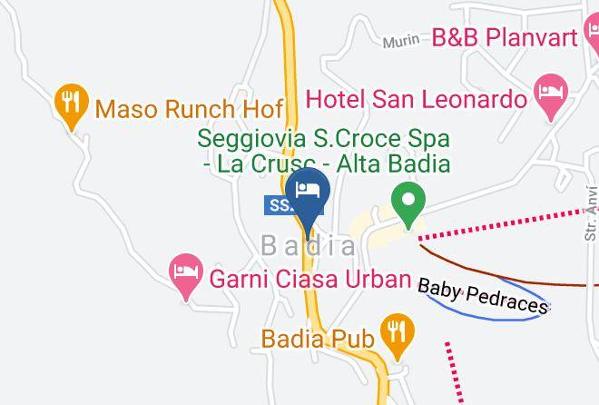 Bolzano - Ciasa Val Pescol Maps