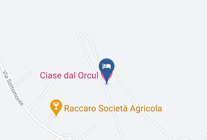 Gorizia - Ciase Dal Orcul Maps