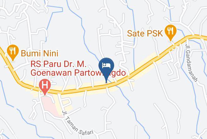Bogor Regency - Cibeureum Hotel Maps