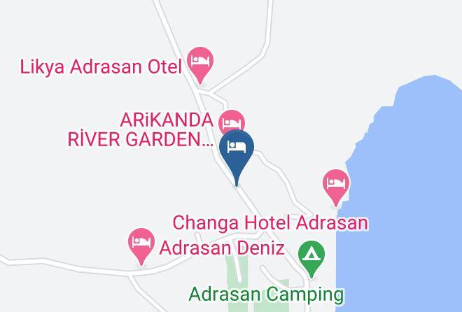 Antalya - Cicek Pansiyon Maps