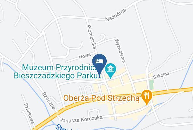 Bieszczadynty - Cichowscy Noclegi Maps
