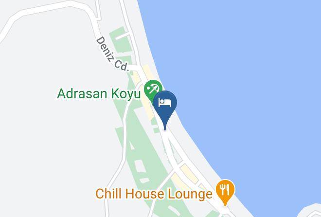 Antalya - Cicibaba Restaurant Maps