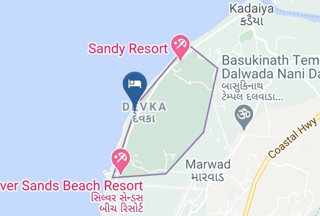 Daman - Cidade De Daman Beach Resort Maps