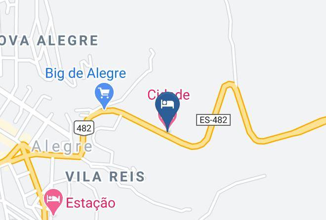 Alegre - Cidade Hotel Maps