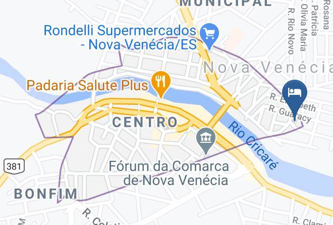 Nova Venecia - Cidade Hotel Residence Maps
