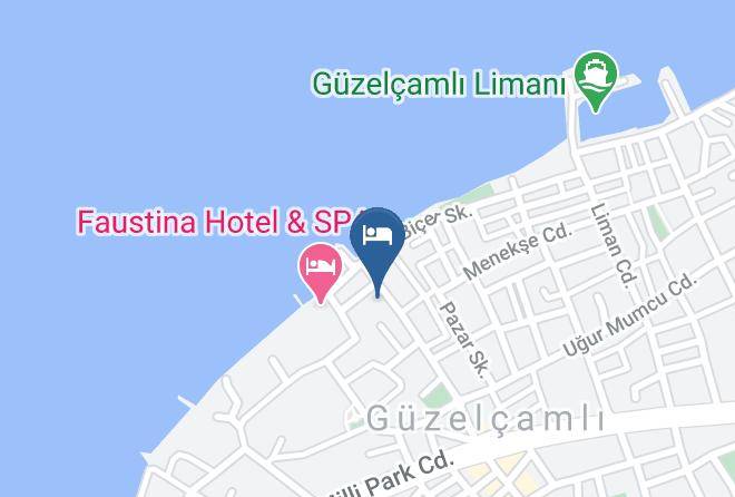 Guzelcamli - Cidihan Hotel Maps