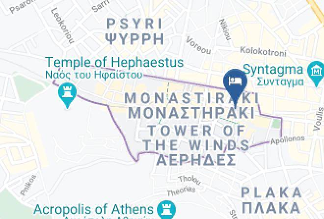Central Athens - Ciel Athens Maps