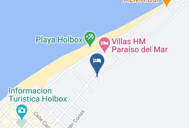 Lazaro Cardenas - Cielito Lindo Hotel Maps