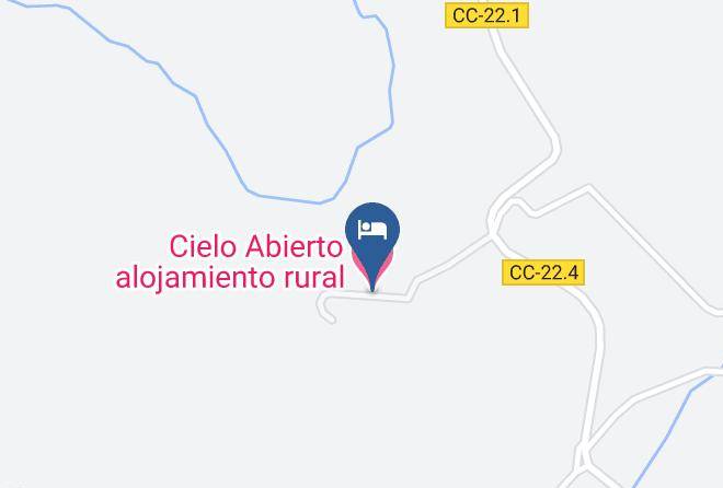 Caceres - Cielo Abierto Alojamiento Rural Maps