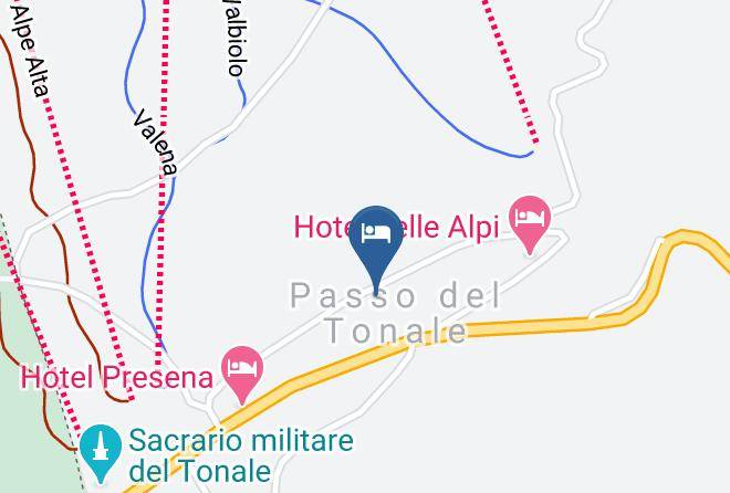 Trento - Albergo Hotel Cielo Blu Srl Maps