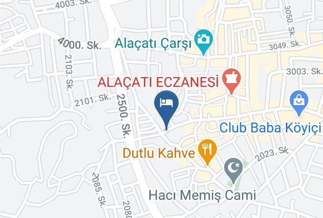 Cesme - Cielo Butik Otel Maps