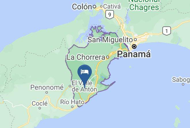 Chame - Cielo De Panama Hotel Maps