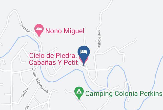 Punilla Department - Cielo De Piedra Cabanas Y Petit Hotel Maps