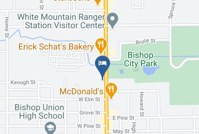 Inyo - Cielo Hotel Bishop Mammoth Ascend Hotel Collection Maps