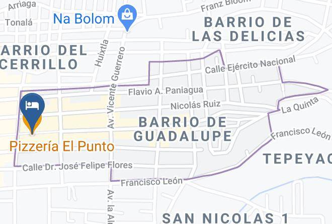 San Cristobal De Las Casas - Cielo Hotel Maps