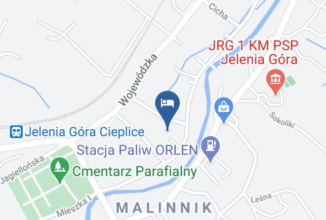 Jelenia Gora - Cieplicka Harenda Hotel Maps