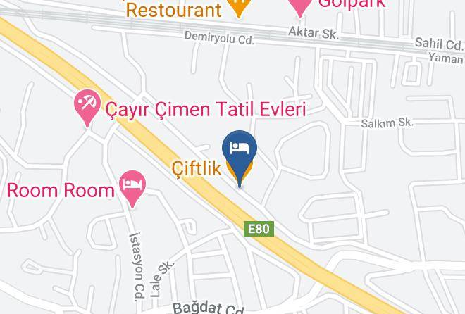 Sapanca - Ciflik Dag Evi Maps
