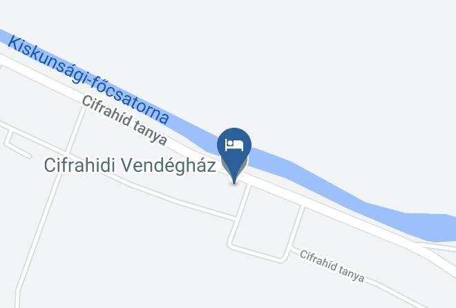 Szalkszentmarton - Cifrahidi Vendeghaz Maps
