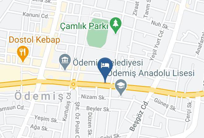Odemis - Ciftci Otel Maps