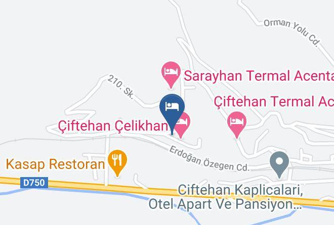 Nigde - Celikhan Termal Acenta Maps