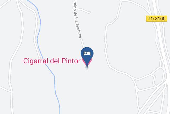 Toledo - Cigarral Del Pintor Maps