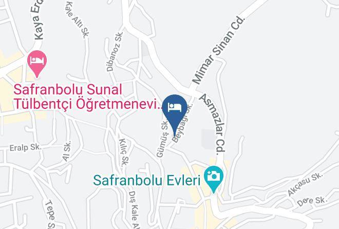 Safranbolu - Cihan Konak Otel Maps
