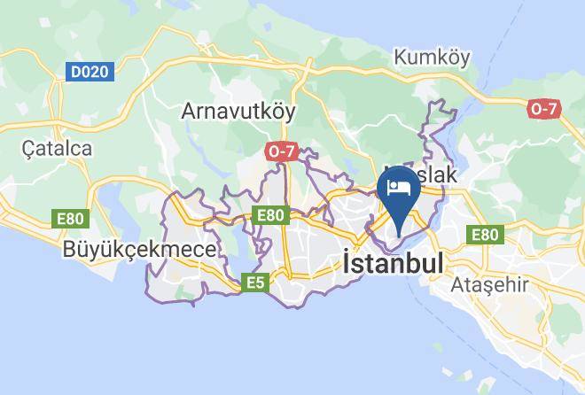 Beyoglu - Cihangir Palace Hotel Maps