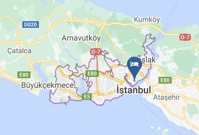 Beyoglu - Cihangir Style Hotel Maps