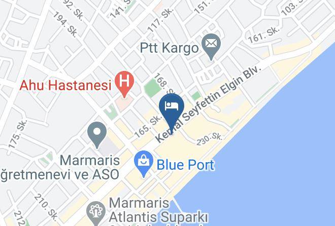 Marmaris - Cihanturk Hotel Maps