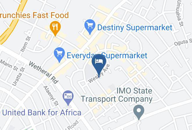Owerri - Cilcrest Hotel & Lounge Maps