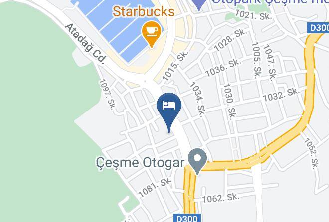 Cilek Marina Otel Map