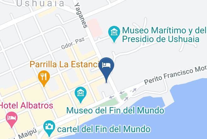 Ushuaia - Cilene Del Faro Suites & Spa Maps