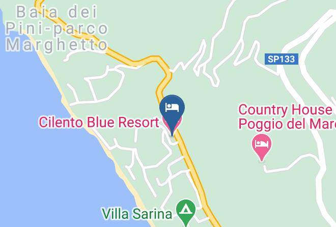 Salerno - Cilento Blue Resort Maps